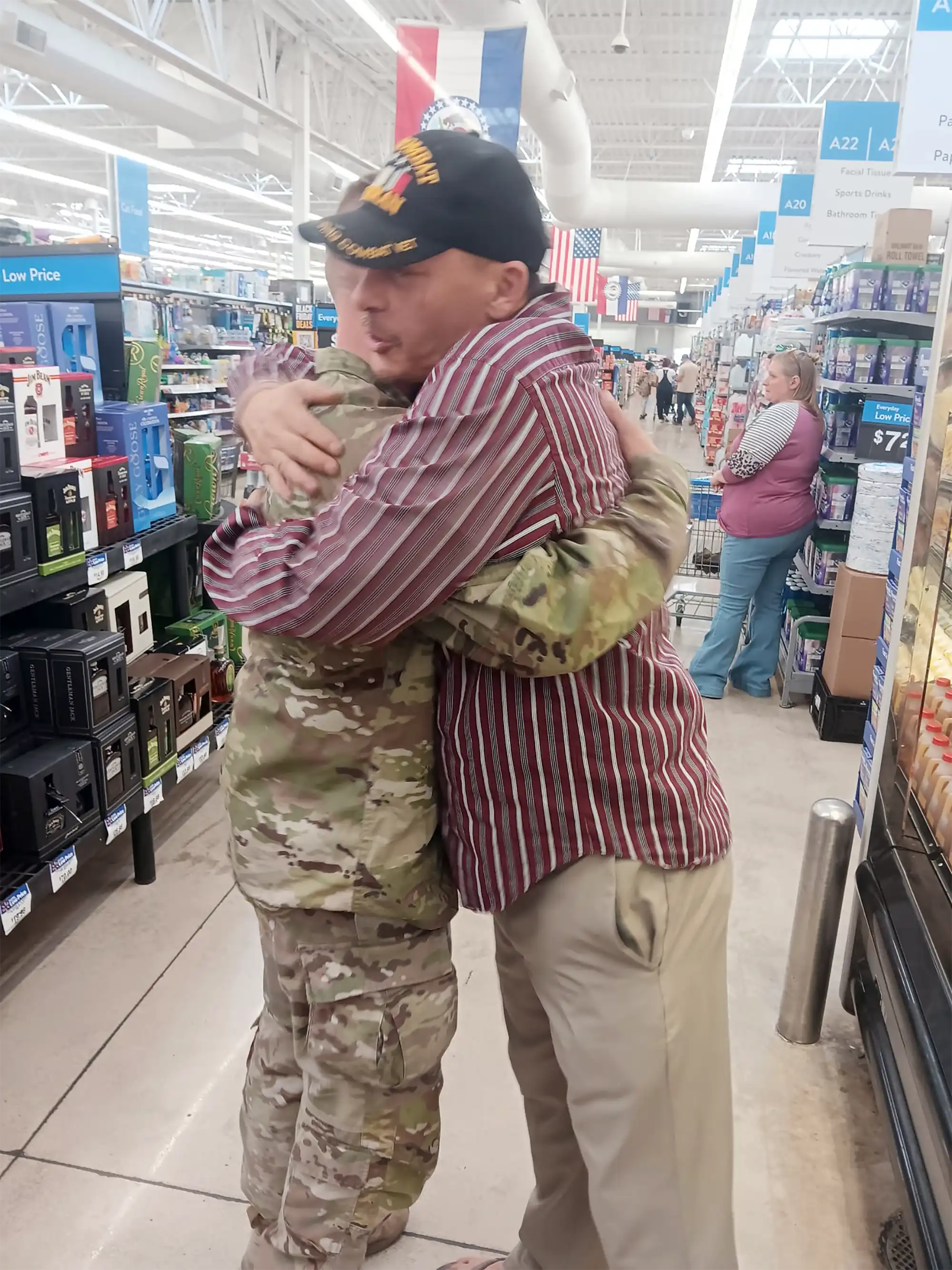 More love for our soldiers author David Haave giving out the love always.